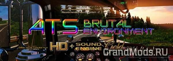 ATS Brutal environment HD + Sound Engine Gold 1.3.X HDR fix