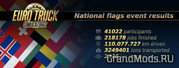 Событие National Flags завершилось.