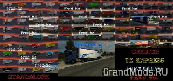 Trailer pack by Fred_be V8 [ETS2]