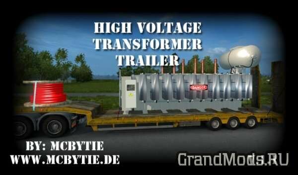 High Voltage Transformer Trailer v1.1 [ETS2]