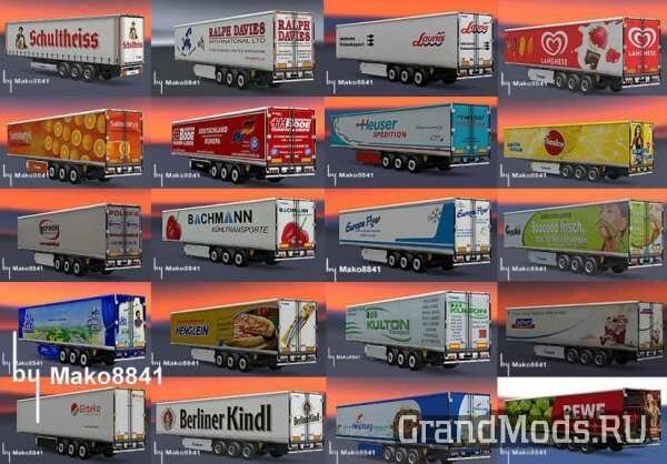 Trailers 20 Krone Cool Liners Pack [ETS2]
