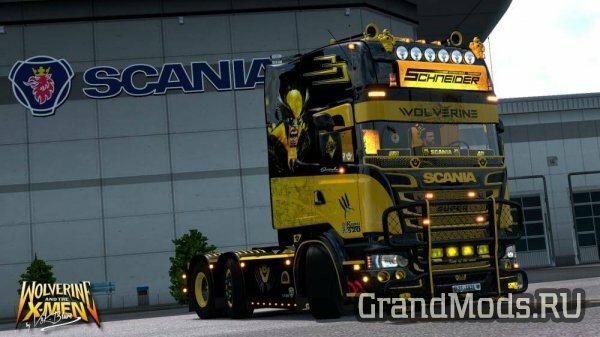 V8K R520 Wolverine Scania [ETS2]