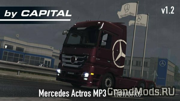 Mercedes Actros MP3 Reworks - ByCapital v1.2 [ETS2]