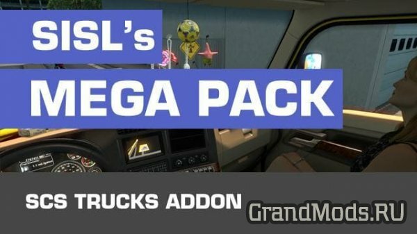 SiSL’s Mega Pack SCS Trucks v1.1 [ATS]