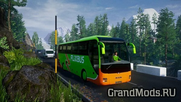 DLC Альпийских стран для Fernbus Simulator