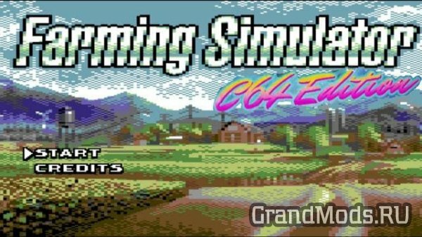 Первый взгляд на Farming Simulator C64