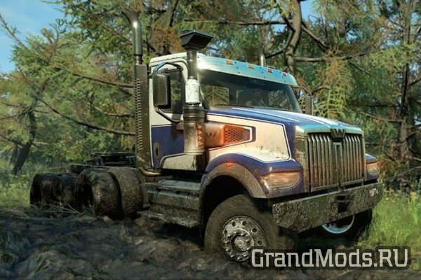 SnowRunner пополнит новый грузовик Western Star 49X