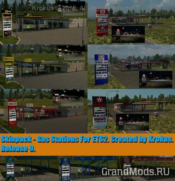 Realistic Gas Stations [ETS2]