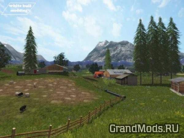 Карта Small and mountainous v1.0 [FS17]