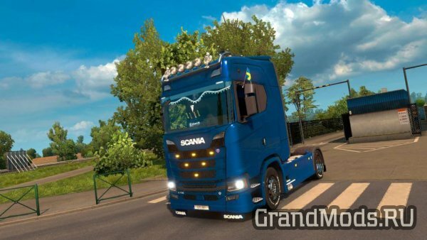 SCANIA S730 WITH INTERIOR V1.0 [ETS2]