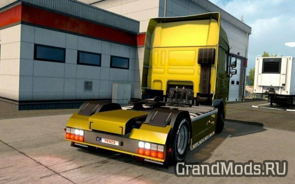 REAR BUMPERS FROM DAF XF105 [ETS2 MP]