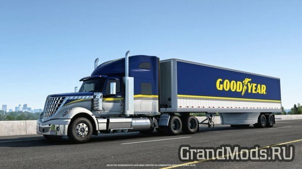 Вышел набор шин Goodyear для American Truck Simulator