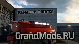 Вышел набор тюнинга на грузовик Renault T для ETS2