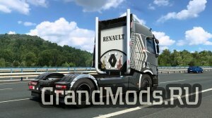 Вышел набор тюнинга на грузовик Renault T для ETS2