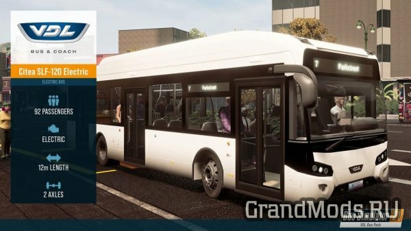Вышел набор  автобусов VDL для Bus Simulator 21