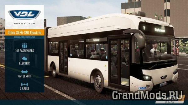 Анонсирован пак автоубсов VDL для Bus Simulator 21