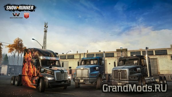 Для SnowRunner вышло DLC Wolf Pack с грузовиками Western Star